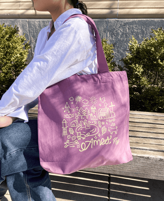 Cute canvas Bag/ Tote Bag/ – Blossomdaystudio